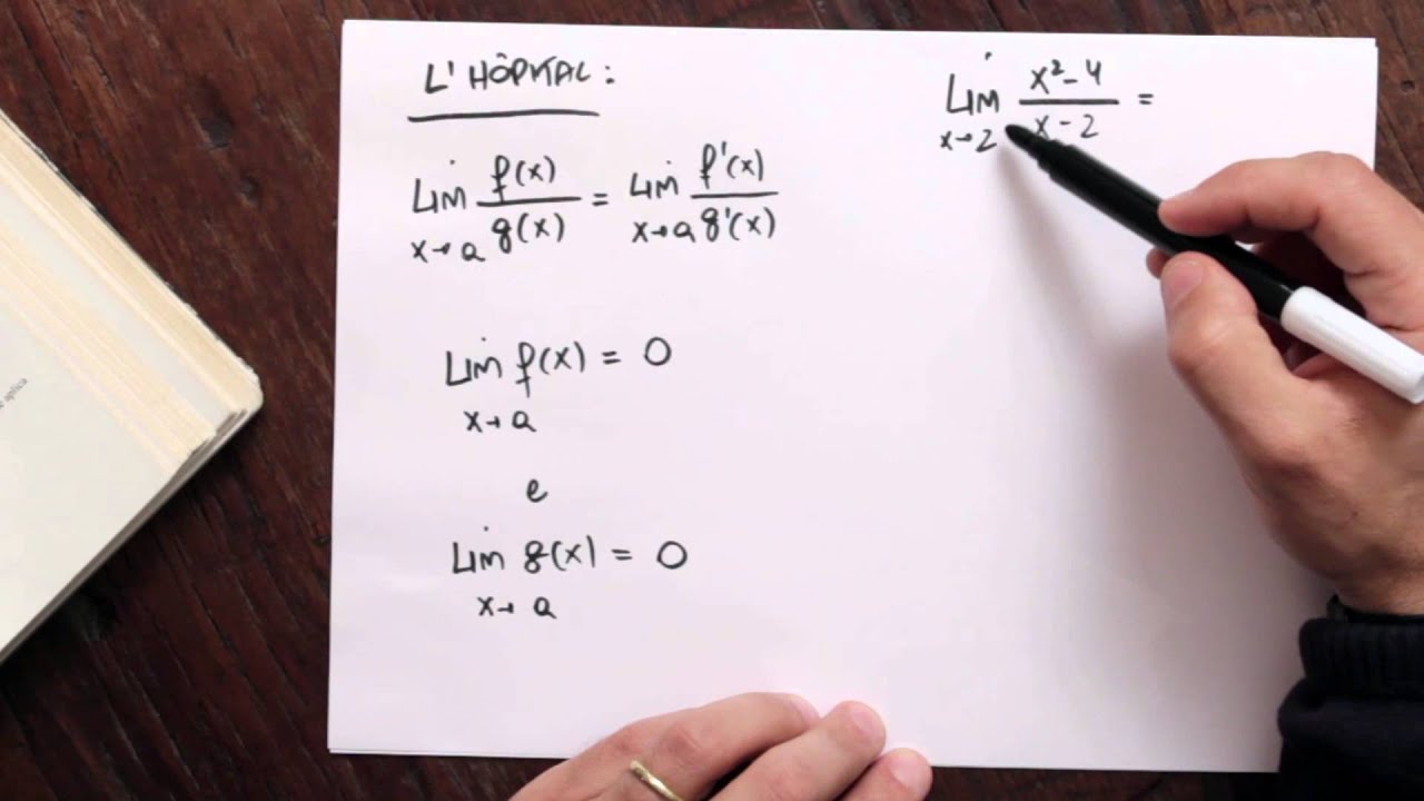 Como calcular Limite com a Regra de L'Hopital
