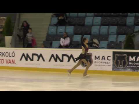 2016 Santa Claus Cup: Emine Azra TERLEMEZ (TUR) - FS Junior LADIES - Free skating