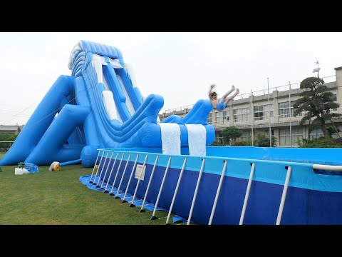 化学薬品を使わずにインフレータブルプールを清潔に保つにはどうすればよいでしょうか?  庭園