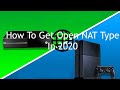 HOW TO GET OPEN NAT TYPE FOR PS4/XBOX ONE IN 2020--FAST AND EASY