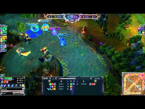 Thresh Lantern+Blitz Grab+Skarner Ult on Sejuani