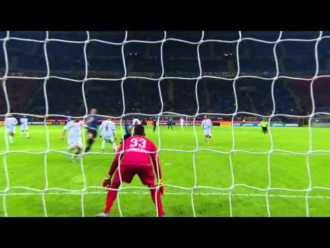 Il gol di Brozovic - Inter - Frosinone 4-0 - Giornata 13 - Serie A TIM 2015/16