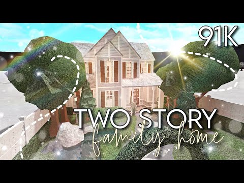 Roblox | Bloxburg: 2 Story Family House | House Build