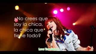 Carly Rae Jepsen - Part of you world - Traducida al español