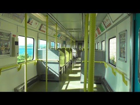 On Board an IE 8520 Class Dart Train - Dalkey to Killiney Stations