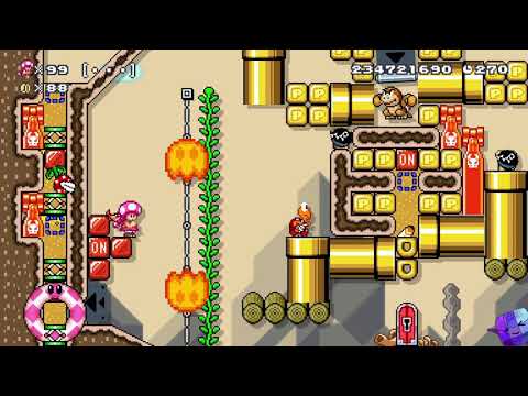 Super Mario Maker 2 🔧 Endless Challenge 8361 - 8368