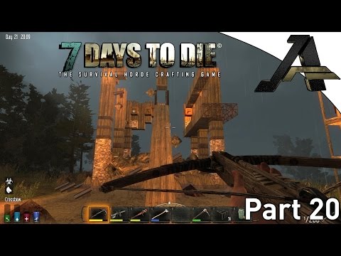 7 Days to Die Alpha 12.1 Gameplay - Part 20 - "Worst Day Ever!"