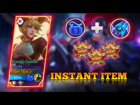 LAYLA Mage Emblem! Instant Items | New LAYLA BUILD 2021