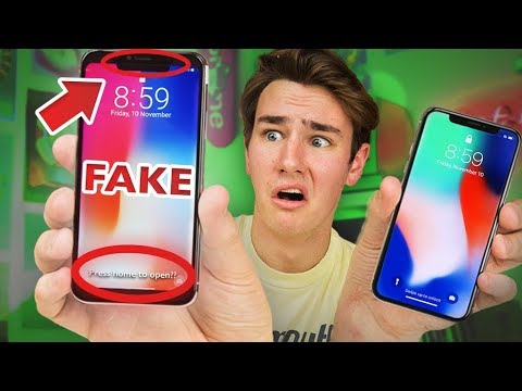 $125 Fake iPhone X - How Bad Is It? Video