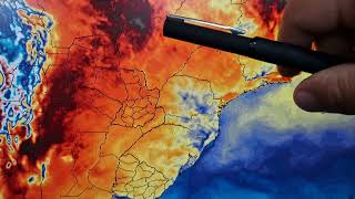 Risco de Tempestades e ventos fortes no final desta semana⛈️🌧