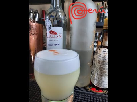 PISCO SOUR EN LICUADORA