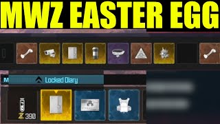 Mwz EASTER EGG GUIDE | what to do with the locked diary | dog collar | surveillance camera | pills