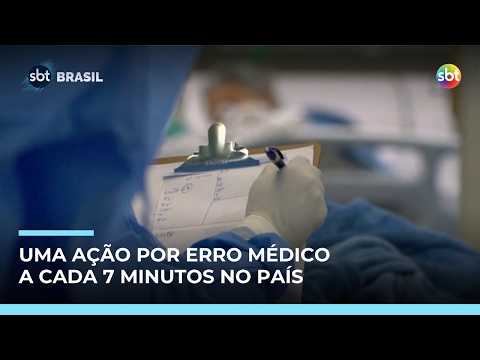 Erros médicos em cirurgias geram 1 ação judicial a cada 7 minutos no Brasil