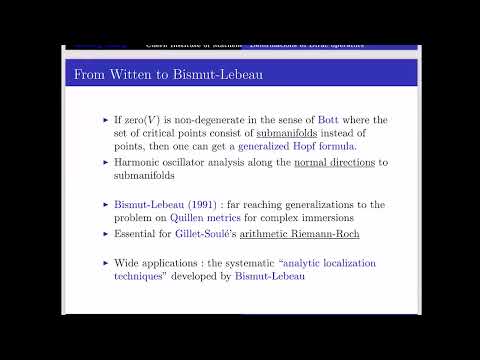 Weiping Zhang - Deformations of Dirac operators