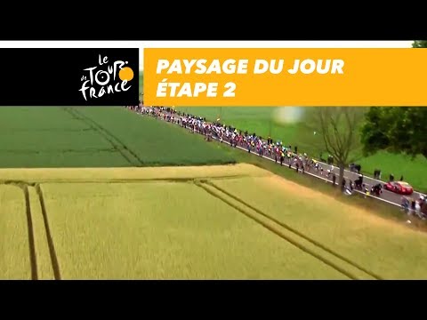 Landscapes of the day - Stage 2 - Tour de France 2017
