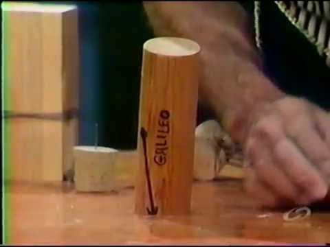 Julius Sumner Miller 17 HHOF - Center of Gravity Cont. , Newton's First Law