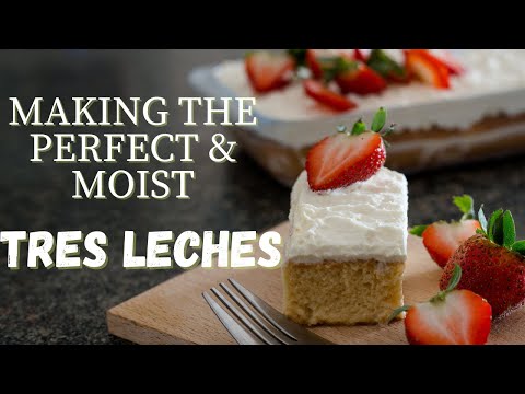 How to Make Tres Leches Cake (Step by Step Method)| Three Milk Cake Recipe| Pastel de Tres Leches