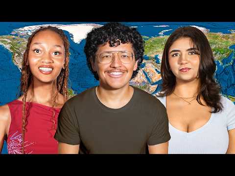 Americans Try to Label World Map