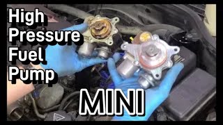 Mini Cooper high pressure fuel pump replacement / HPFP guide