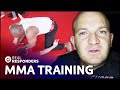 The Team Learn Takedown Tips In MMA Training | Night Guard