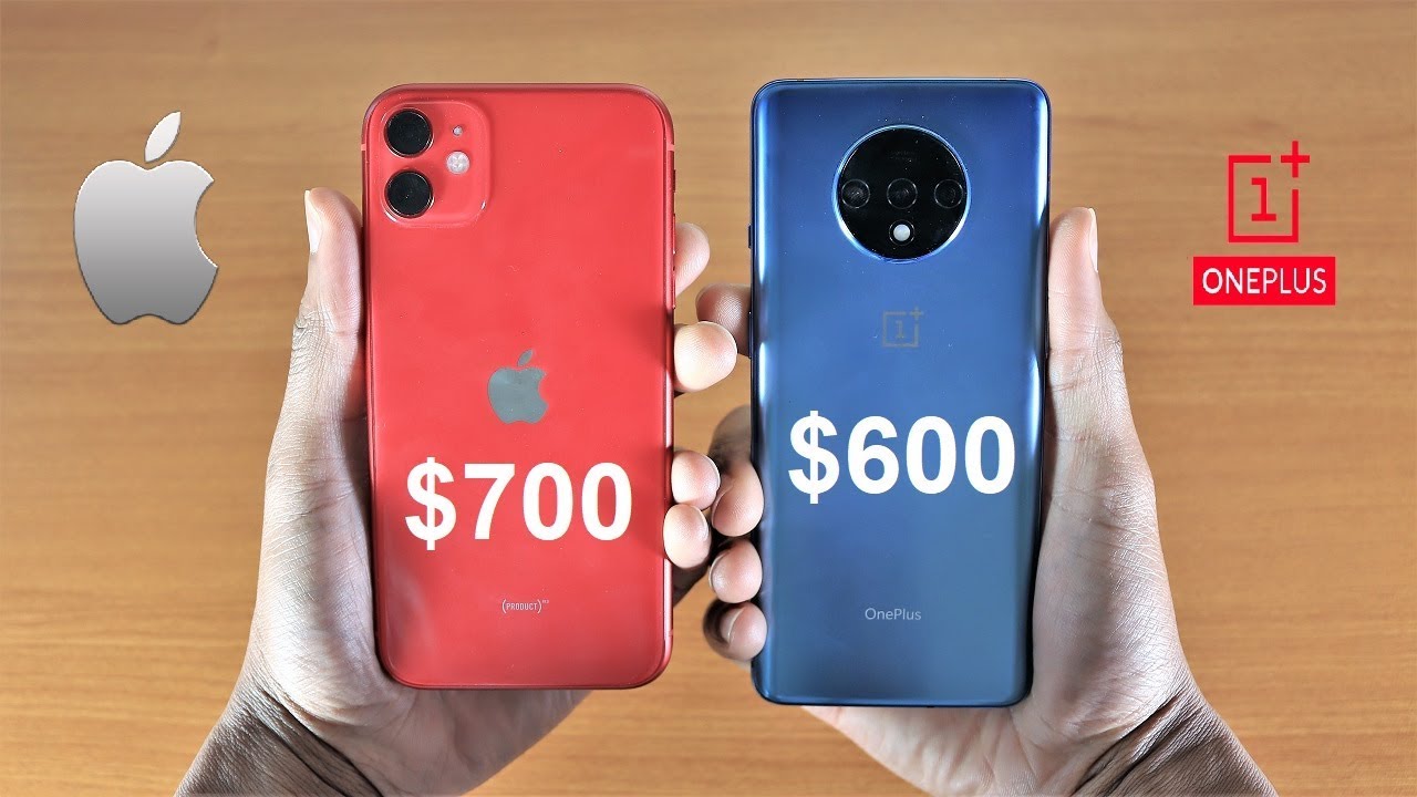 Apple iPhone 11 Vs OnePlus 7T Speed Test