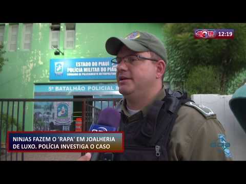 ROTA DO DIA 07 01 2020  10 homens fazem o "rapa" em joalheria de luxo. PoliÌcia investiga o caso