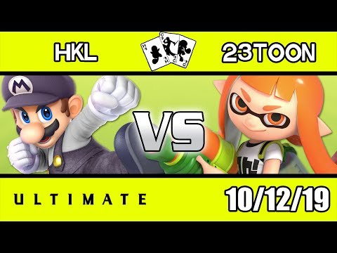 Smash @ HCG 1 - hkl (Mario) vs 23Toon (Inkling)
