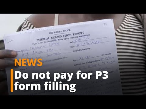 Do not pay for P3 form filling, public told.