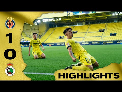 FC Villarreal B 1-0 Real Racing Club de Santander