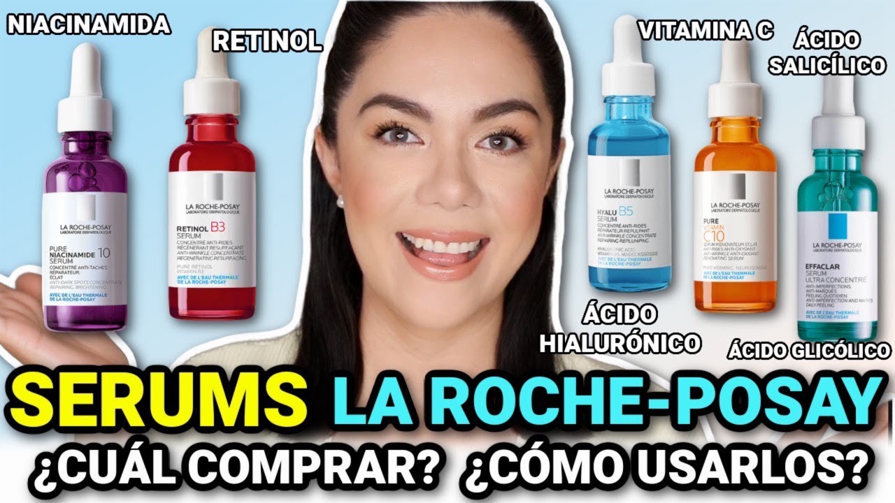 SERUMS LA ROCHE-POSAY: RETINOL B3, NIACINAMIDE 10, HYALU B5, VITAMIN C10... | MARIEBELLE COSMETICS