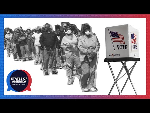 Voter suppression and turning "red" states "blue" in 2020 States of America