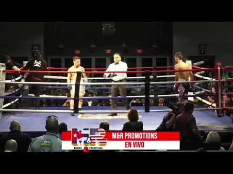 Ultimo Round donde José Velásquez vence a Melvin López