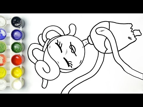 😭 Mommy long legs muerte de Poppy playtime Compilacion | Como dibujar paso a paso