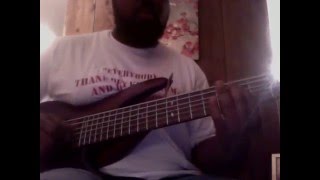 Rick James Dance with me bass cover