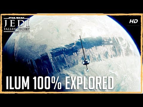 ILUM 100% Explored 【STAR WARS JEDI: FALLEN ORDER】 Full Platinum Walkthrough Gameplay Part 20