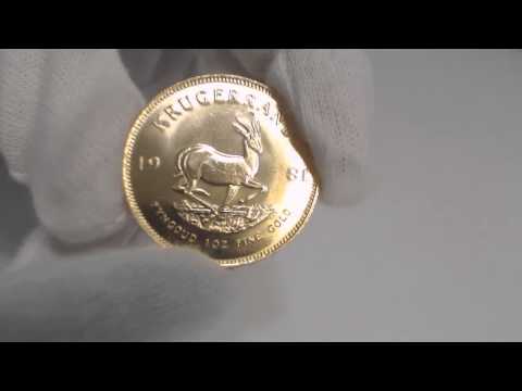 Złota moneta Krugerrand 1oz - przegląd