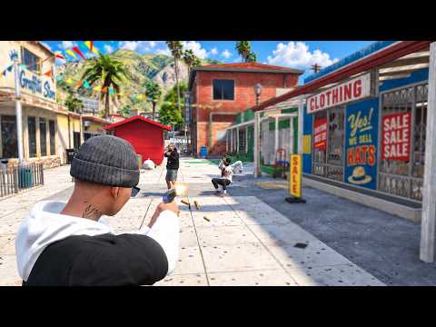 This GANG tried to 2V1 me in GTA 5 RP!