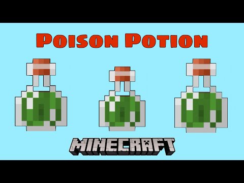 Ultimate Minecraft Poison Potion Tutorial
