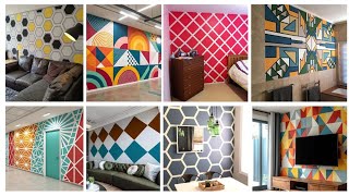 Top 30+ Triangle Design wall || Interior Amazing geometric wall design || #triangle #walldesign