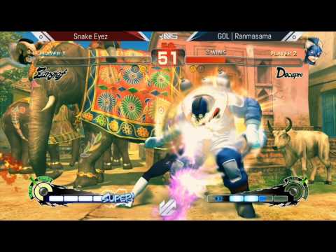 USF4, Snake Eyez vs Ranmasama (Absolute Battle 5)