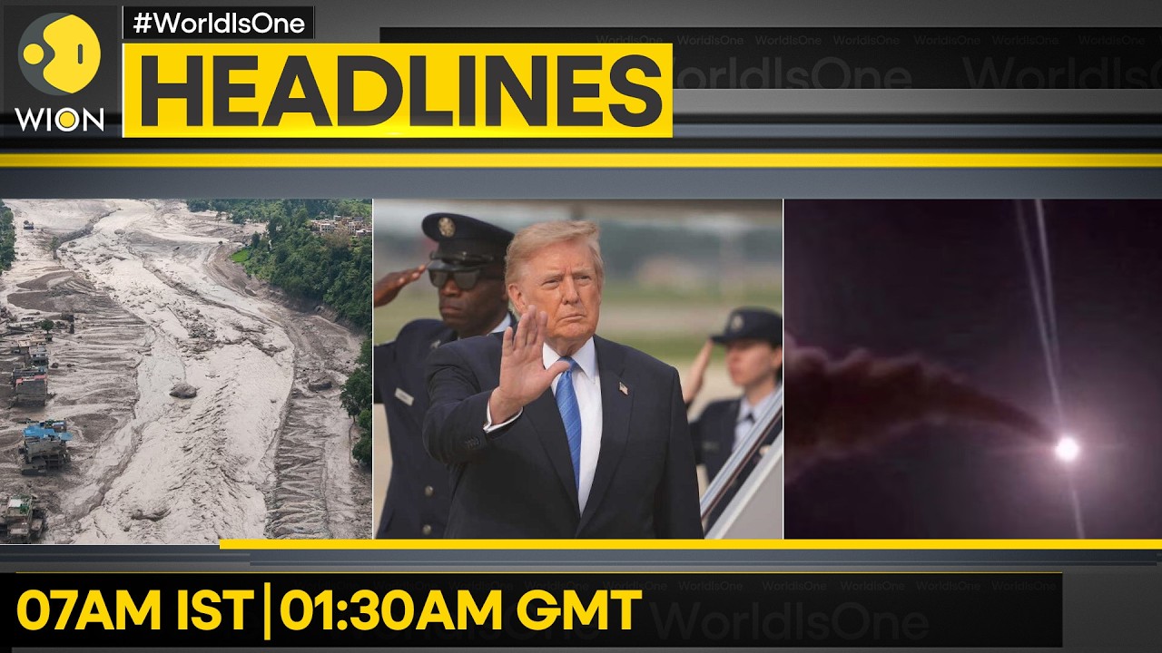 Iran Strikes Back After US Attacks | India Joins Nepal Tunnel Rescue Operations | Headlines