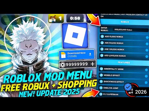Roblox mod menu 2026 - Roblox Mod Apk 2026 Unlimited Robux | roblox mod menu ios 2026🤯