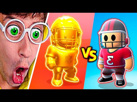 Special FOOTBALLERS Battle 💎⚽!! (10,000 Gems vs 100 Gems 🤑) - Stumble Guys TEKENDO