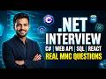 .NET Full-Stack Interview: C#, SQL, Web API & React Concepts Explained