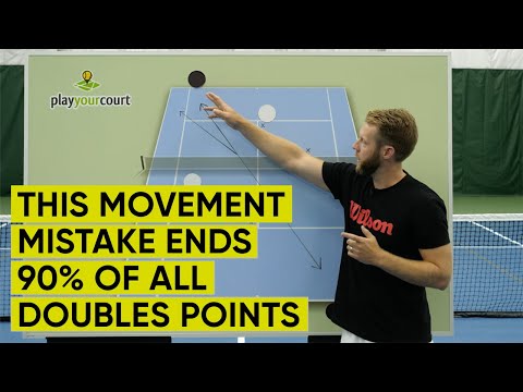 This Movement Mistake Ends 90% Of All Doubles Points - Tennis Strategy & Tactics
