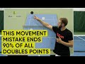 This Movement Mistake Ends 90% Of All Doubles Points - Tennis Strategy & Tactics