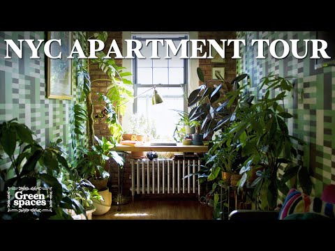 Inside a Plant-Filled NYC Urban Jungle Apartment | Plant Kween | Green Spaces
