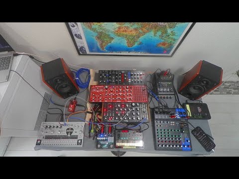 All Hardware Live Lockdown Improvisation // Dawless Feat. Subharmonicon Neutron Volca FM Oceans12