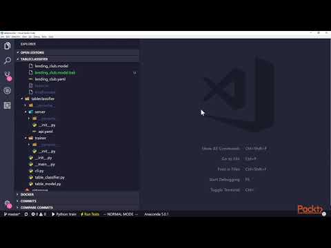 Tensorflow Solutions for Data Table Classification Configuration | packtpub com