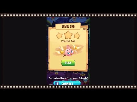 Angry Birds Stella Pop Gameplay!- Level 156 Mushroom Cave Levels!